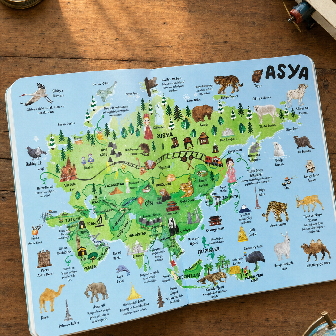Minikler Için Dev Atlas
